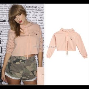 Taylor Swift Drama Peach Hoodie